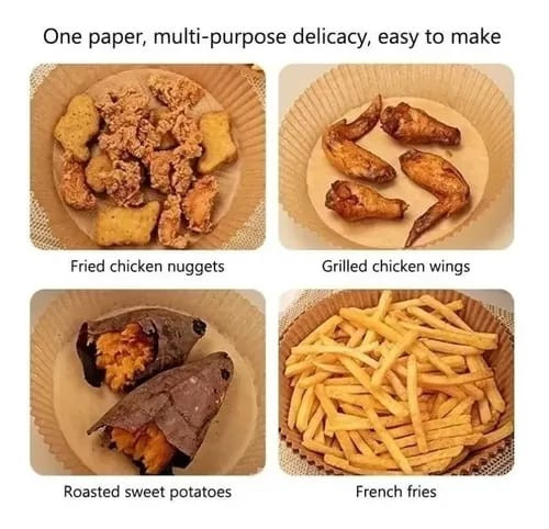 Miniatura 6 de canastilla papel freidora x 100 redondo